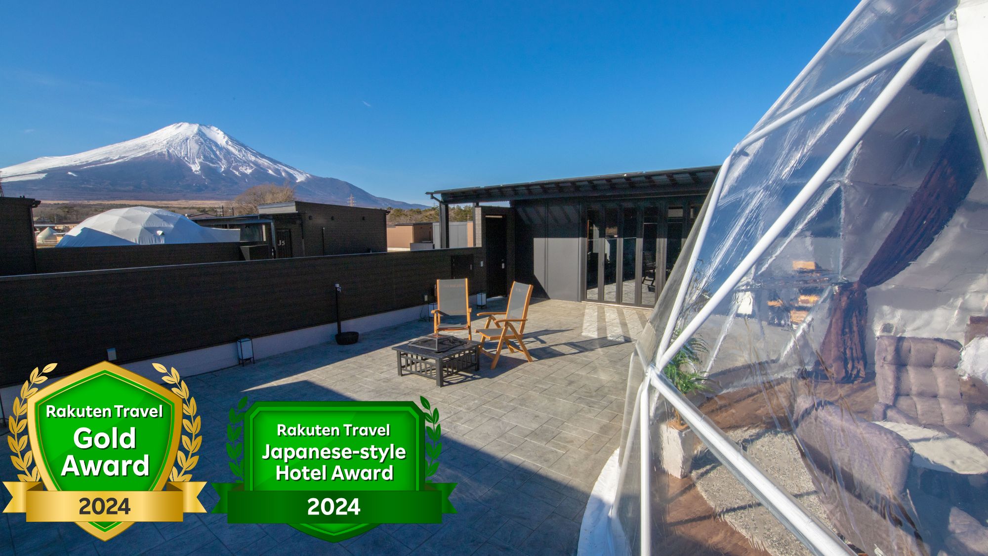 VISION GLAMPING Resort Spa 山中湖 カップルグランピング 山梨