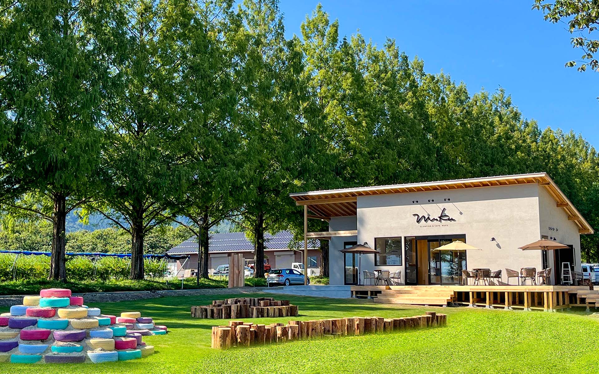 GLAMPING＆CAFE MUKU カップルグランピング 滋賀琵琶湖